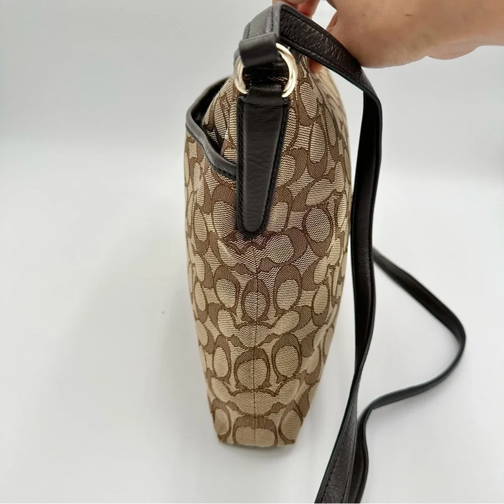 Coach Canvas Large Crossbody